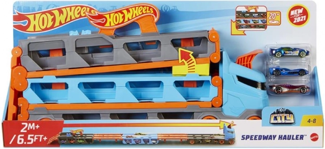 Trasportatore da corsa 2 in 1 HOT WHEELS