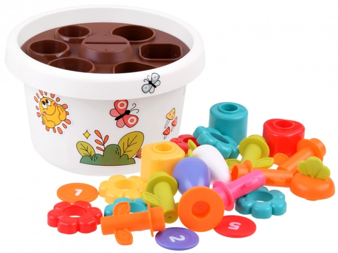 Set educativo Giardiniere con vaso