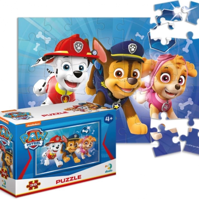 Puzzle Paw Patrol: Tripletta Forte 35 pezzi