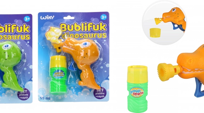 Bolle di sapone dinosauro – Arancione
