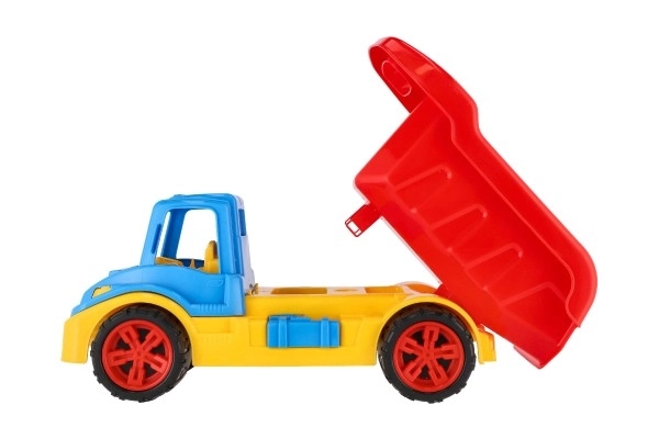 Grande Camion Ribaltabile Rosso-Verde per Bambini