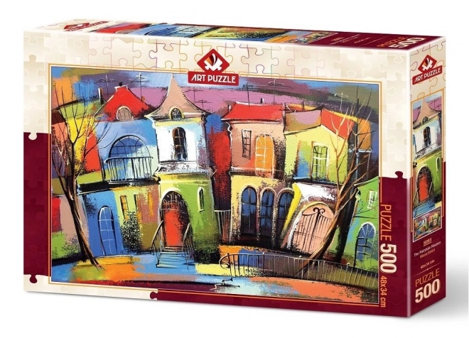 Puzzle casa fiabesca 500 pezzi