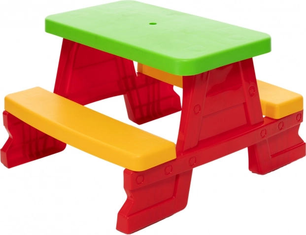 Tavolino da giardino per bambini Dorex rosso