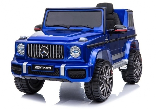 Auto elettrica per bambini Mercedes G63 AMG Blu Verniciata