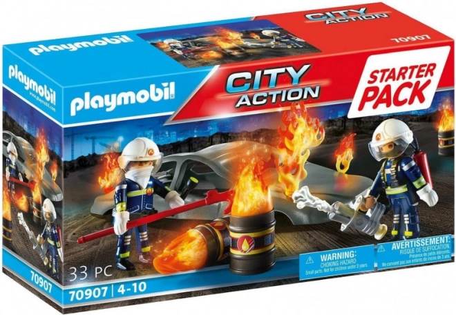 Playmobil City Action Set Addestramento Vigili del Fuoco