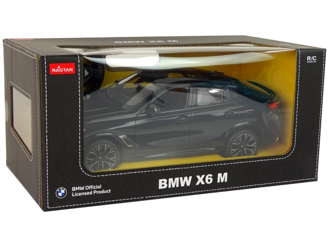 Auto telecomandato Bmw X6 M nero 1:14 by Rastar