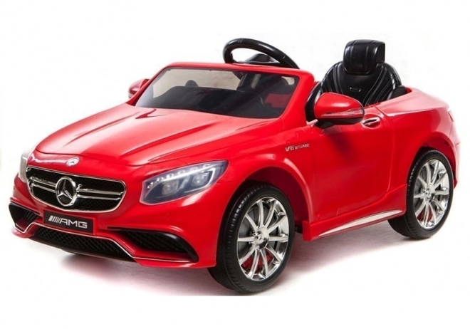 Auto a Batteria Mercedes S63 AMG Rosso