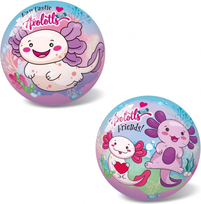 Palla con motivo Axolotl 23 cm