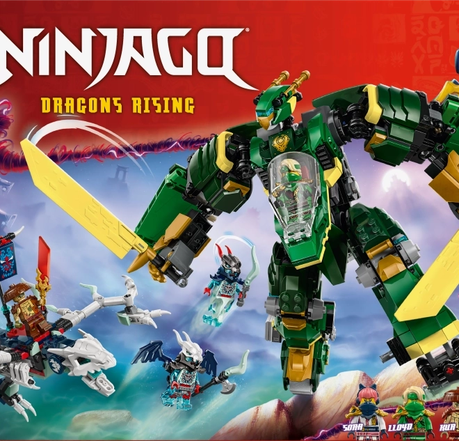 Lego Ninjago Robot aereo di Lloyd