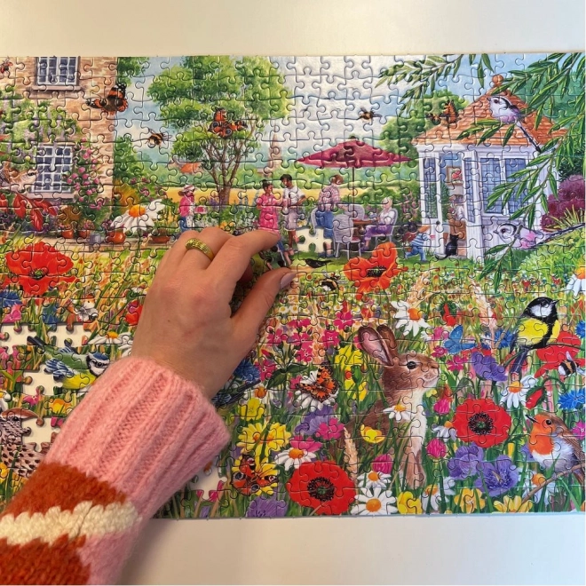 Puzzle Giardino Fiori Selvatici 500 Pezzi