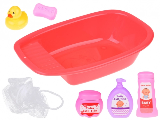 Set Bambola Interattiva da Bagno con Accessori