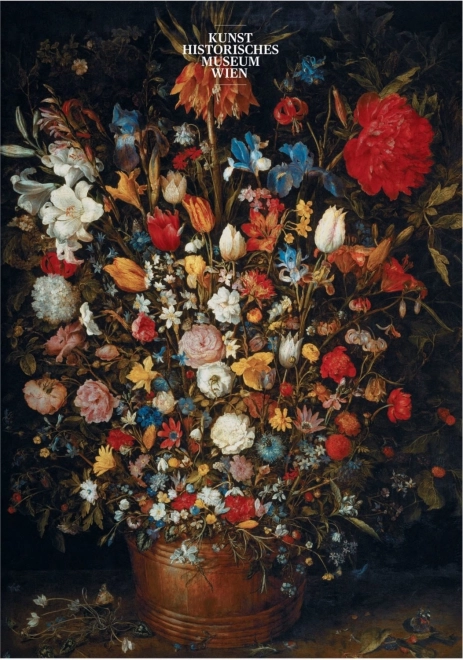 Puzzle fiori in vaso di legno 1000 pezzi