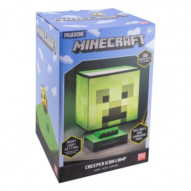 Lampada Creeper e caricatore USB