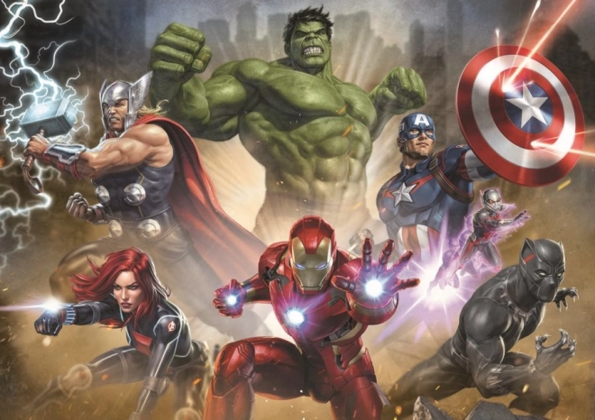 Puzzle Avengers 1000 pezzi con colla gratuita