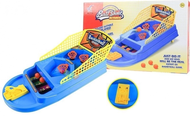 Gioco di abilità Mini Basket con lanciatore di palline