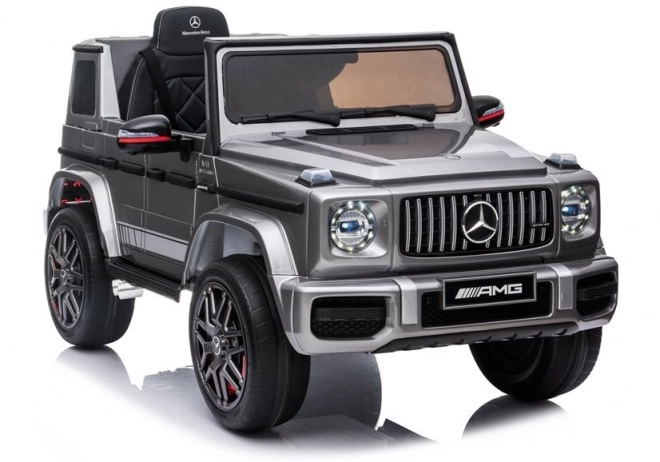 Auto elettrico Mercedes G63 AMG vernice argento