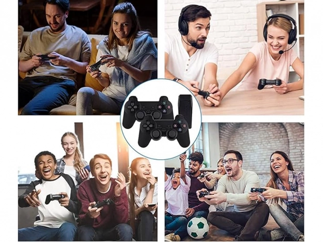 Console giochi Retro HDMI con 2 controller