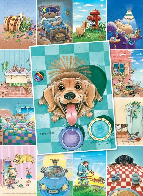 Puzzle Vita da cani XL 500 pezzi