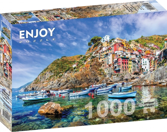 Puzzle Riomaggiore, Cinque Terre, Italia 1000 pezzi