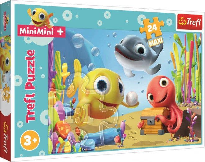 Puzzle Rybka MiniMini Maxi 24 pezzi