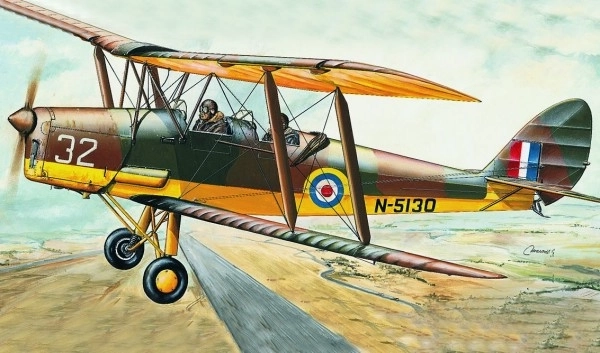 Modello aereo Tiger Moth D.H.82