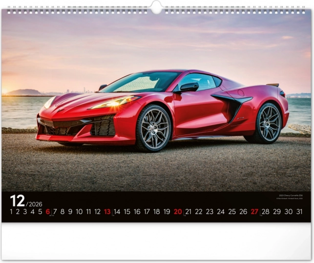 Calendario da Parete Auto Veloci 2026