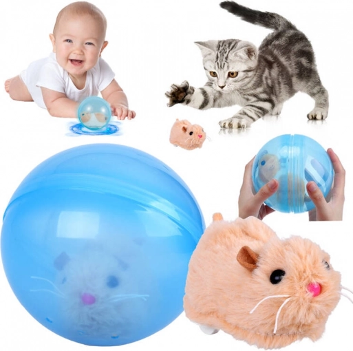 Movimento divertente che conquista bambini e animali domestici