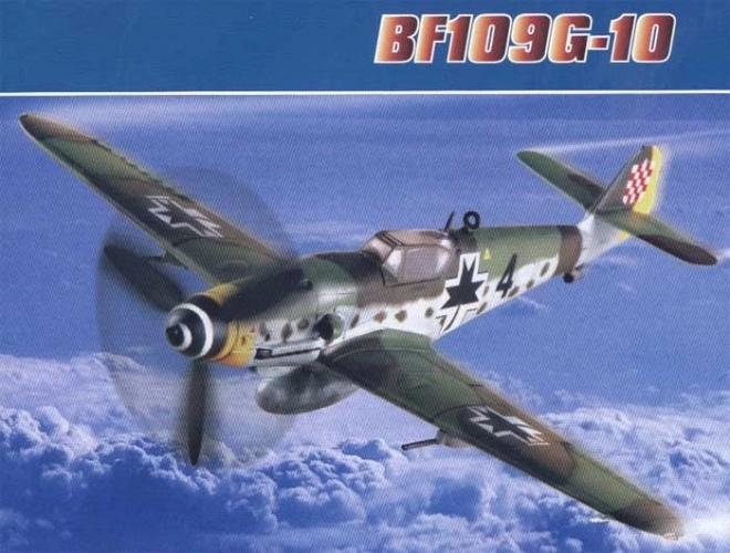 Modellino in plastica Messerschmitt Bf 109 G-10