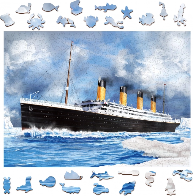 Puzzle in legno Titanic 505 pezzi