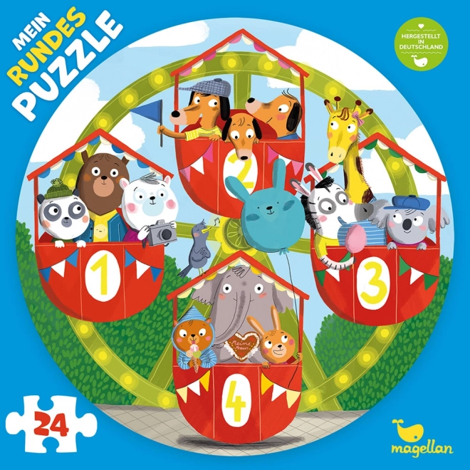 Puzzle Magellan Animali sulla Ruota Panoramica