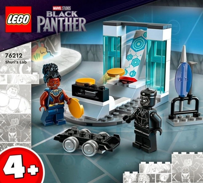 Laboratorio di Shuri LEGO Marvel