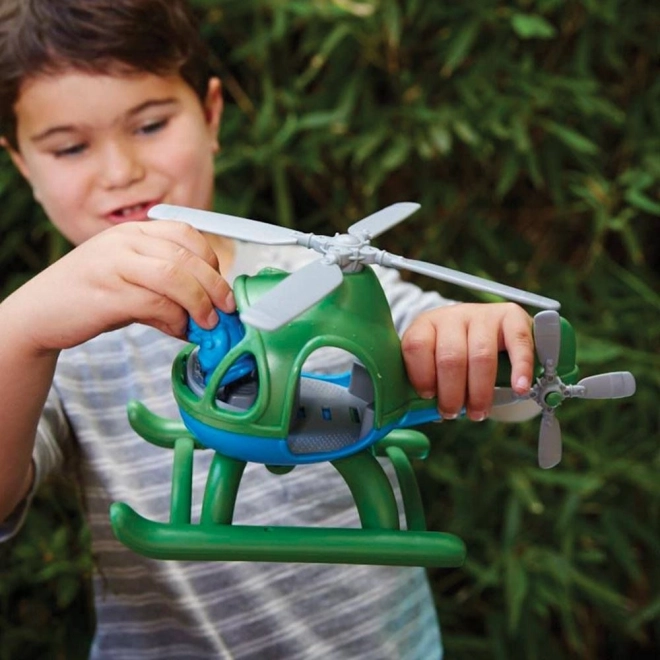 Elicottero ecologico Green Toys blu