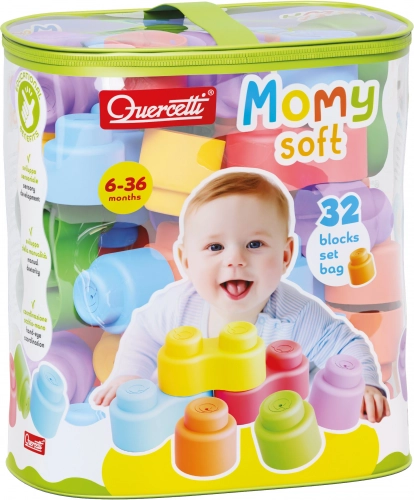 Blocchi da costruzione morbidi Momy nella borsa
