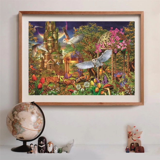 Puzzle Giardino Fantasia Foresta 1500 Pezzi