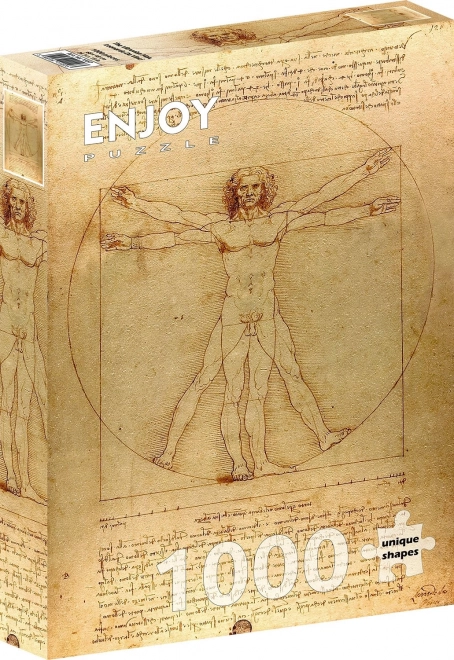 Puzzle Uomo Vitruviano da 1000 pezzi