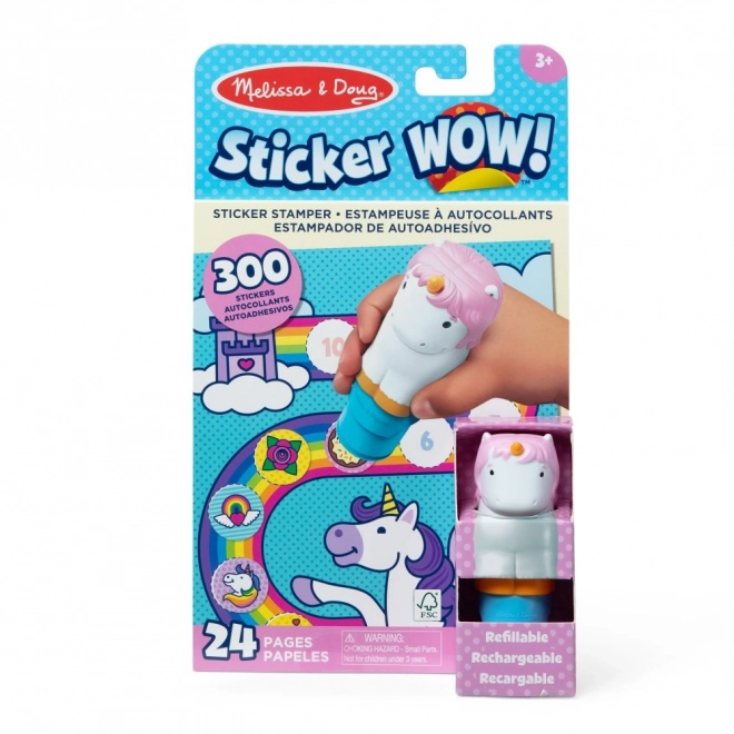 Stickers WOW! Unicorno