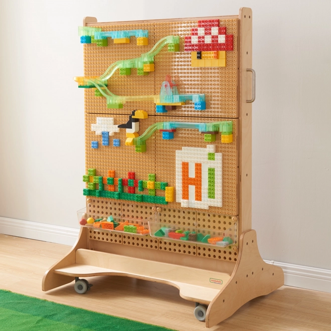 Set di costruzione pista a biglie STEM Masterkidz 359 pz