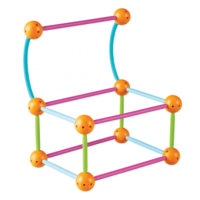 Set di costruzione di forme geometriche per bambini