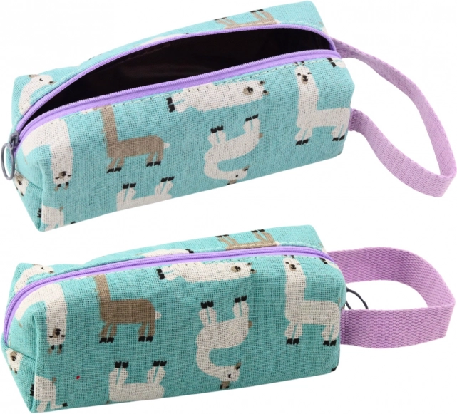 Astuccio scolastico con lama blu