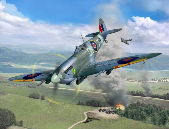 Modello Aereo Spitfire Mk IXC