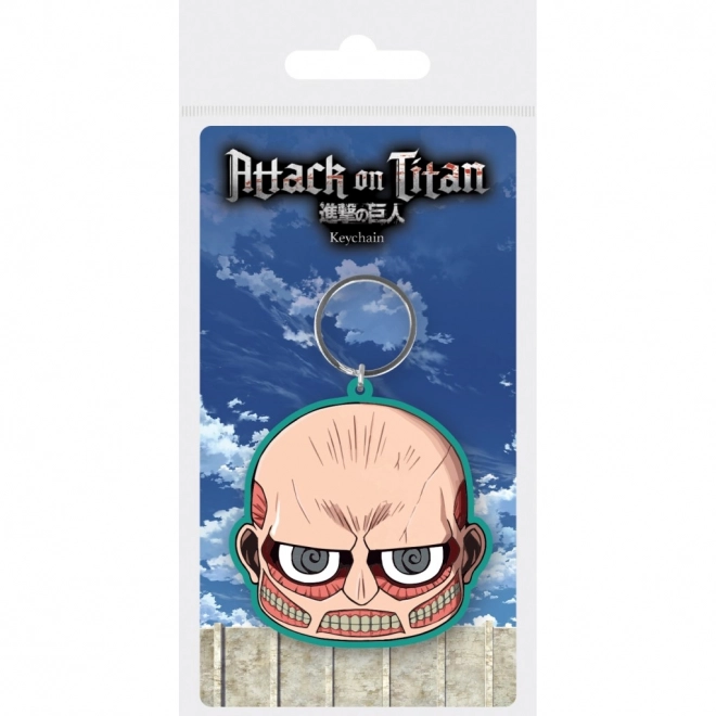 Portachiavi in gomma di Attack on Titan