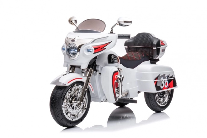 Moto a Batteria Triciclo Goldwing Bianco