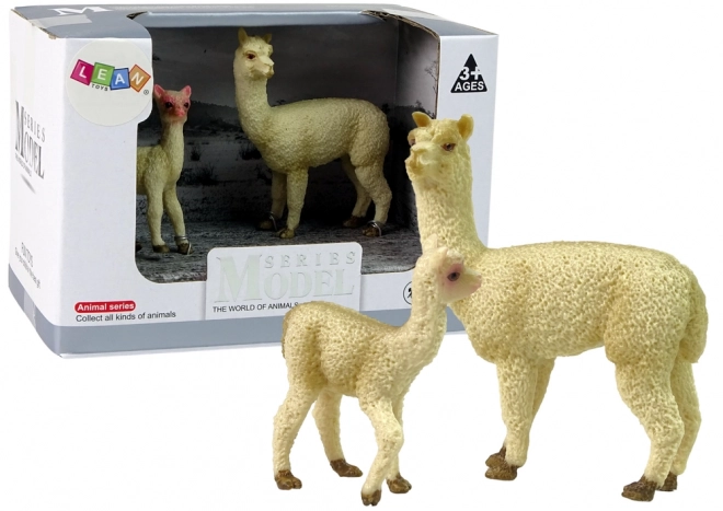 Set di Figurine Lama con Piccolo