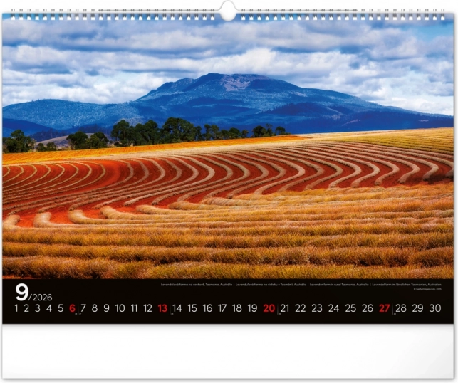 Calendario da parete Paesaggi 2026