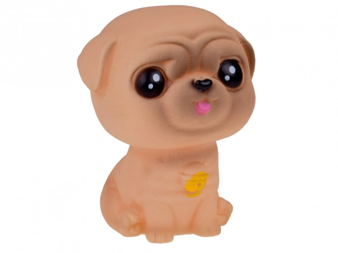 Set di figurine in gomma cuccioli di cane