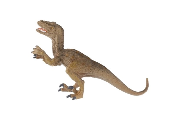 Velociraptor giocattolo in plastica 16cm in sacchetto