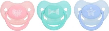 Canpol babies Ciuccio in silicone 6-18m anatomico PASTELS