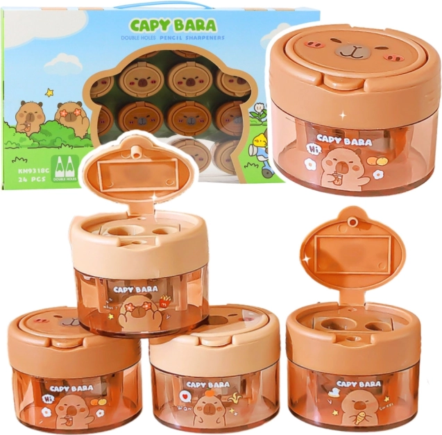 Temperamatite Capibara Per Pastelli Sottili e Spessi