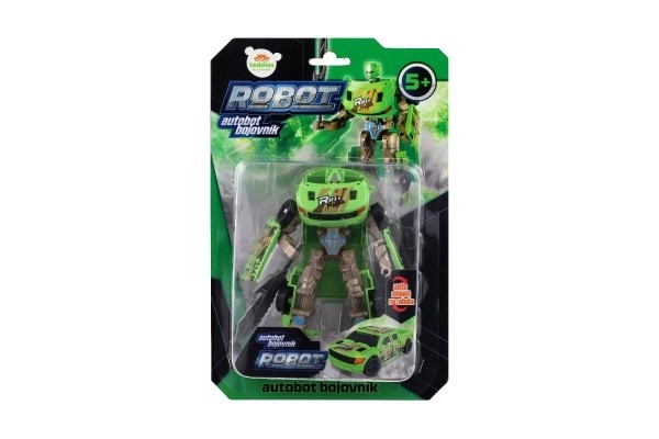 Transformers robot giocattolo verde