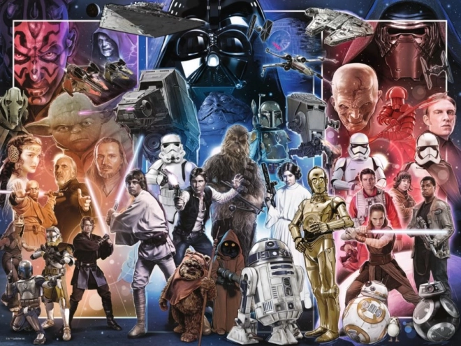 Puzzle Star Wars 1500 pezzi